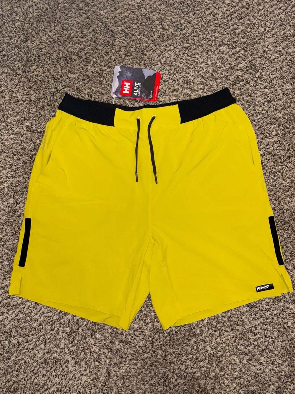 Helly Hansen Tech Trail Shorts 48507 Men's Outdoor Athletic Shorts Warm Olive